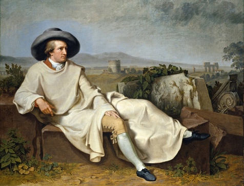Tischbein’s Goethe in the Roman Campagna (1787)
