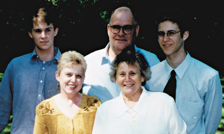 Will, back left, with his family in Wisconsin in 1997