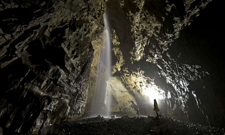 The Main Chamber of Gaping Gill.