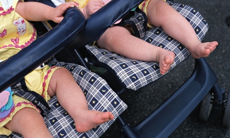 'A large-hearted, resonant novel' … children in a pushchair.