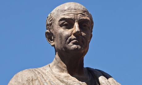 'Why do you talk so much better than you live?' … a statue of Seneca the Younger.