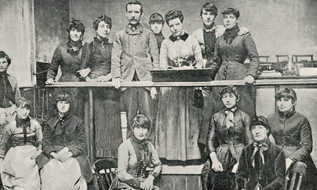 The Match Workers' strike committee in 1888. 