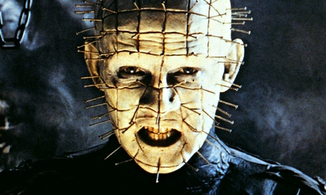 Iconic creation … Doug Bradley as Pinhead in the 1987 film of Clive Barker's Hellraiser.