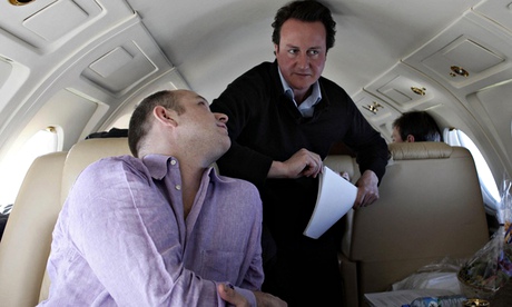 Steve Hilton and David Cameron