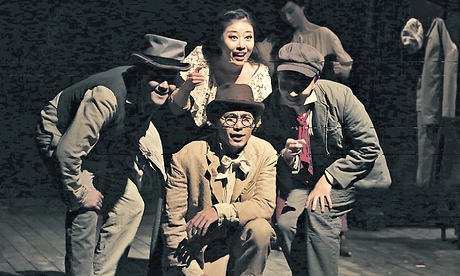 The stage production of A Journey Round James Joyce, which recently toured Chinese cities