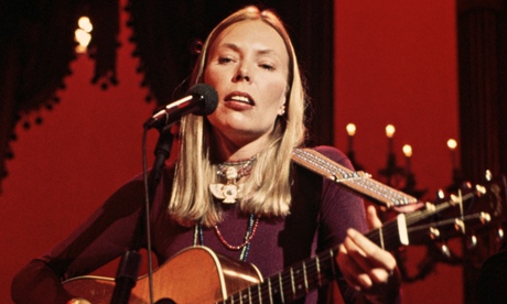 Joni Mitchell Performing with The Band