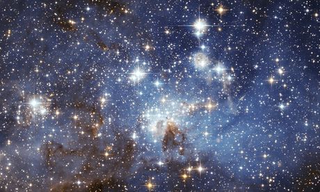 From Kenya to the stars … a Hubble Space Telescope image of the Large Magellanic Cloud galaxy.