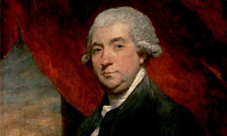 A detail from Joshua Reynolds’s ­portrait of James Boswell 