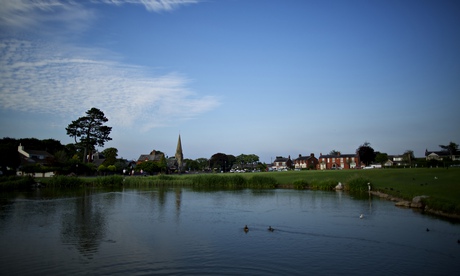 Surface tension … the Dub at Wrea Green in Lancashire. In Karin Fossum's The Drowned Boy, a child is