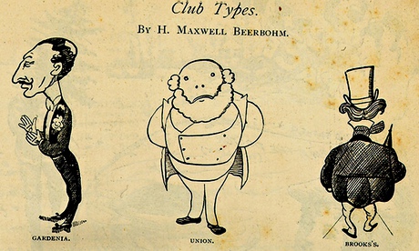 Max Beerbohm caricatures