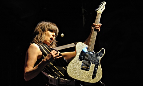 Chrissie Hynde performing with the Pretenders in 2009