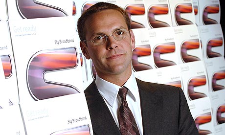 Sky's chief executive, James Murdoch. Ofcom will force Sky to make content available to rivals