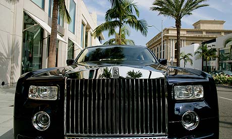 A RollsRoyce in Rodeo Drive Los Angeles Dreams of wealth private debt in