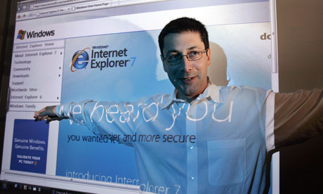 internet explorer 7 Dean Hachamovitch