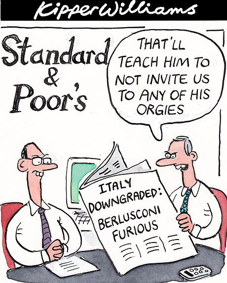Kipper Williams: Italy downgrade: 21/09/2011