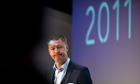 Hans Vestberg, chief executive of Swedish telecom equipment maker Ericsson
