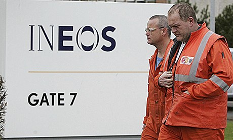 Ineos refinery at Grangemouth, Scotland