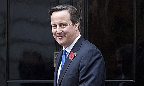 Britain's Prime Minister David Cameron 