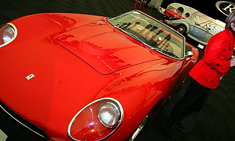 Over the last year value of vintage Ferraris is up 55% 