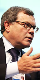 WPP chief Sir Martin Sorrell. Photograph: Pierre Verdy/AFP/Getty