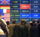 London traders at Stock Exchange