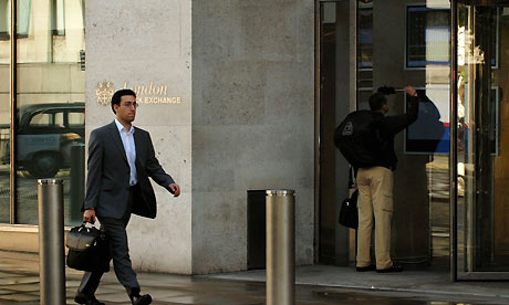 City worker in the City of London