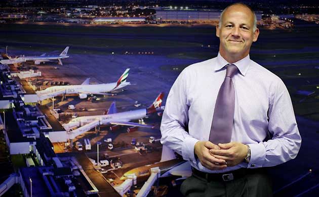 Outgoing Heathrow airport MD Mark Bullock