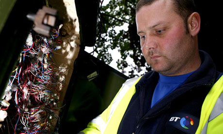 A BT engineer