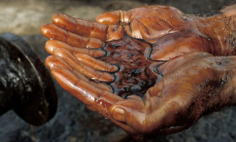 Oil. Photograph: Remi Benali/Corbis