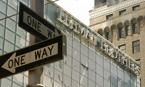 Lehman Brothers HQ in New York
