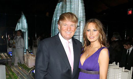 donald trump wife melania age. Donald Trump and wife Melania
