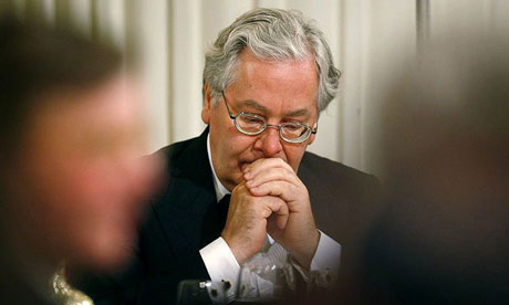 Bank of England governor Mervyn King.