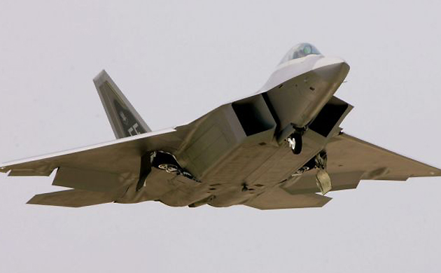 US air force F22 Raptor jet