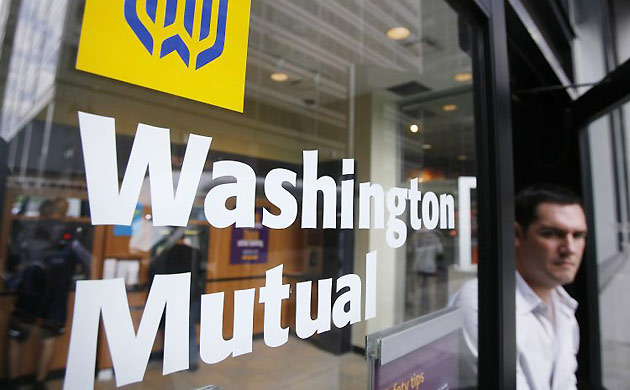 Washington Mutual. Photograph: Lucas Jackson/Reuters