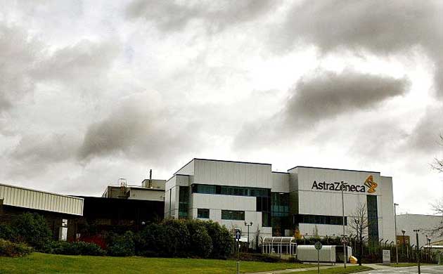 AstraZeneca's premises in Macclesfield, Cheshire