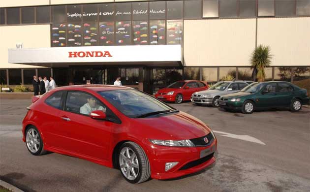 The Honda plant in Swindon, Wiltshire