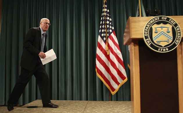 US treasury secretary Henry Paulson