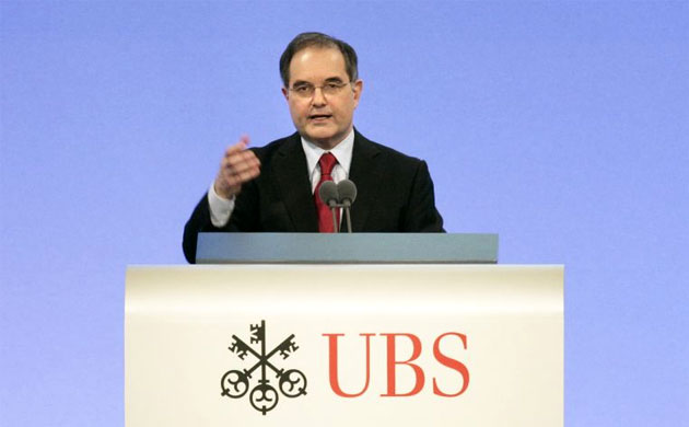 Peter Kurer, the chairman of Swiss bank UBS