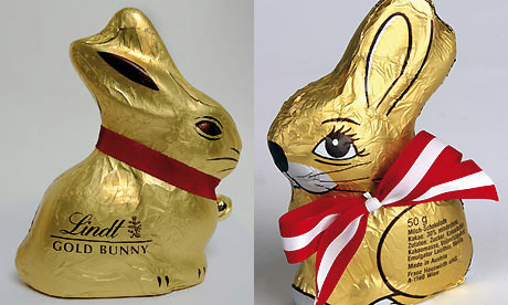 chocolate bunny. whether a chocolate bunny