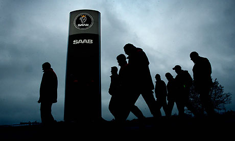 Saab workers