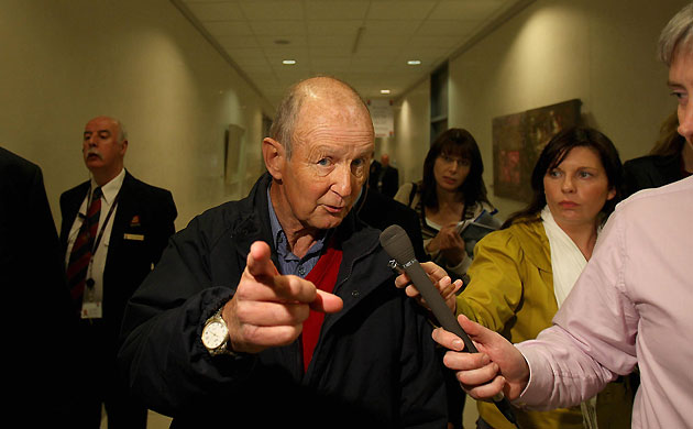 Investors are revolting: Allied Irish Banks protester Gary Keogh