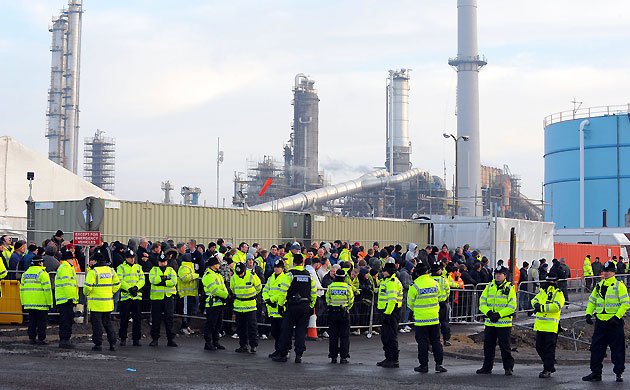 Lindsey oil protest: Lindsey oil protest