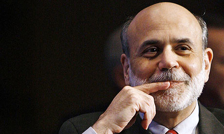 US Federal Reserve chairman Ben Bernanke