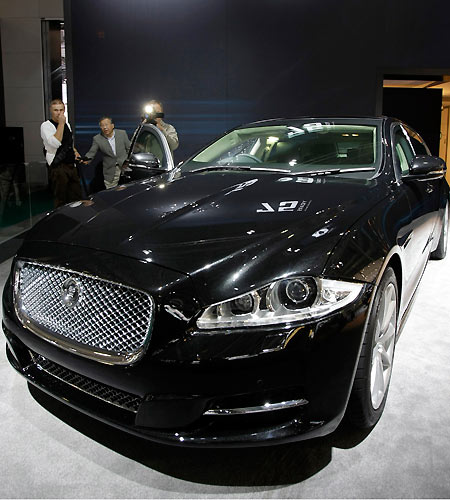 Jaguar Sentinel at the Moscow Motor Show 2010