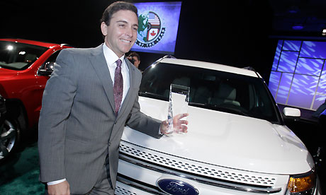 Ford's US president Mark Fields at the Detroit Auto Show