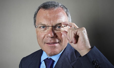 Sir Martin Sorrell, chief executive of advertising and marketing company WPP