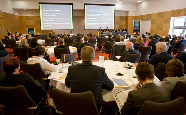 The audience at the Public Services Summit Scotland