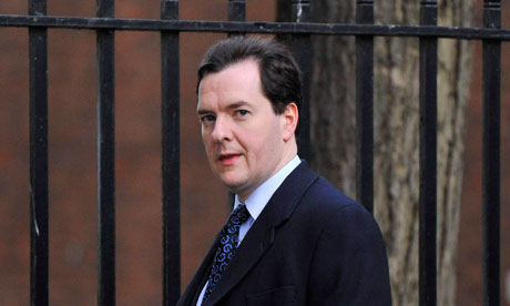 Britain's Chancellor of the Exchequer George Osborne leaves Downing Street in central London
