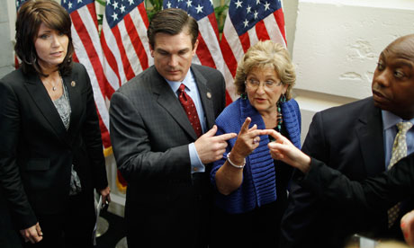 Republicans meet US Treasury secretary Tim Geithner at the US Capitol 