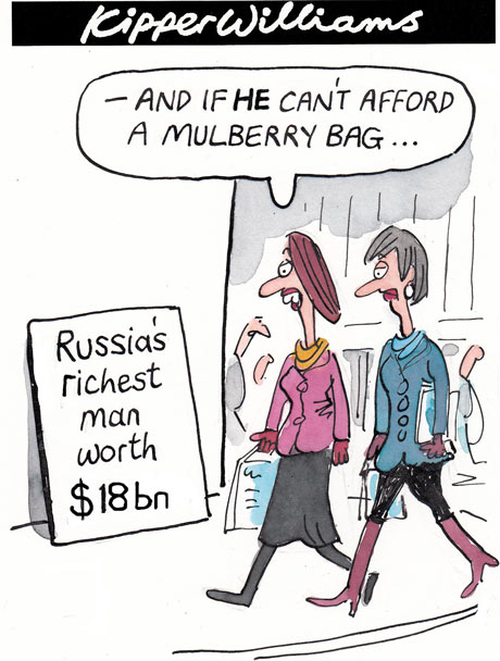 Kipper Williams on Mulberry